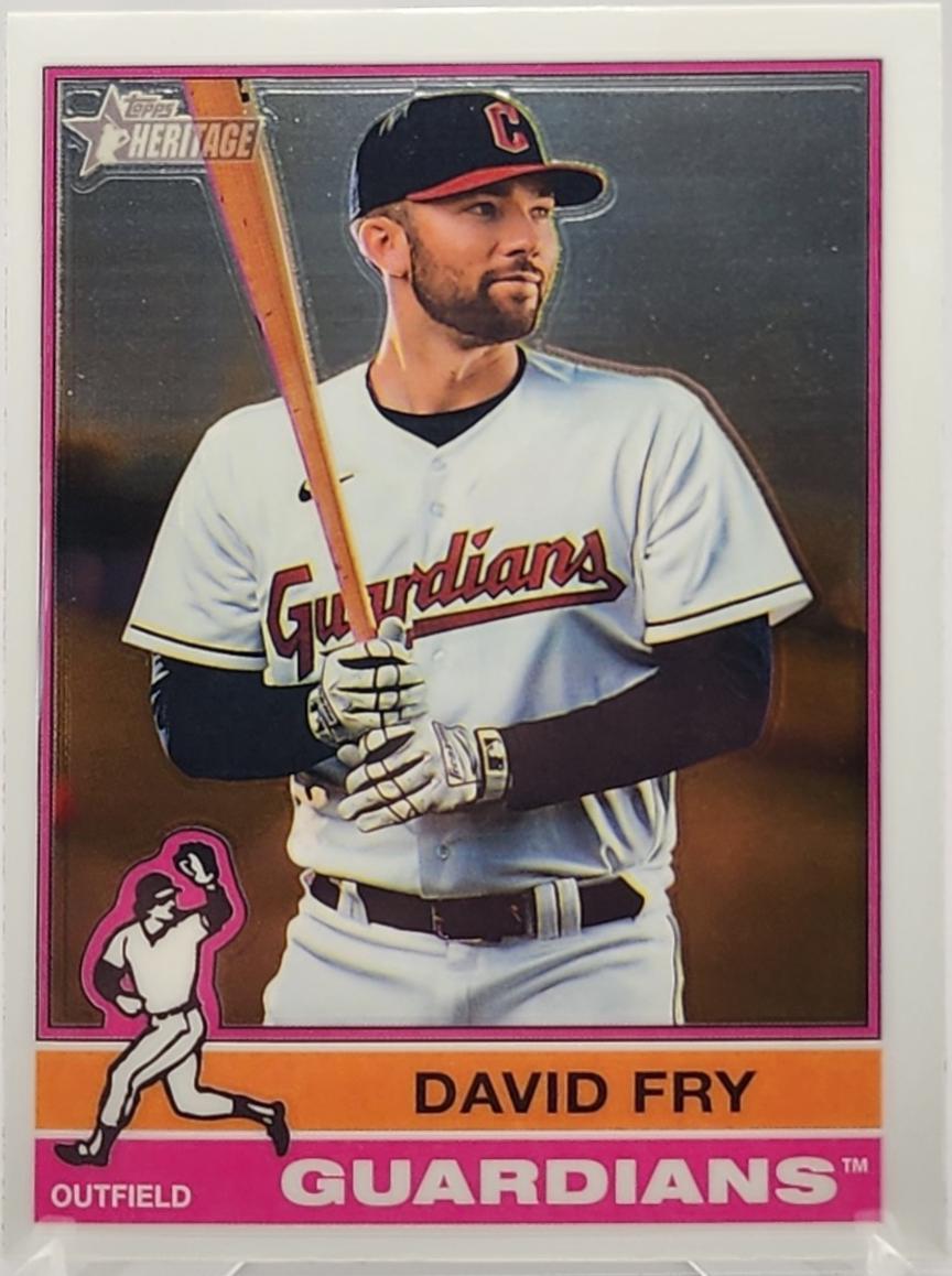 David Fry #408 Baseball Cards 2025 Topps Heritage