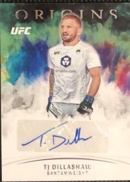 TJ Dillashaw #OA-TJD Ufc Cards 2022 Panini Chronicles UFC Origins Autographs