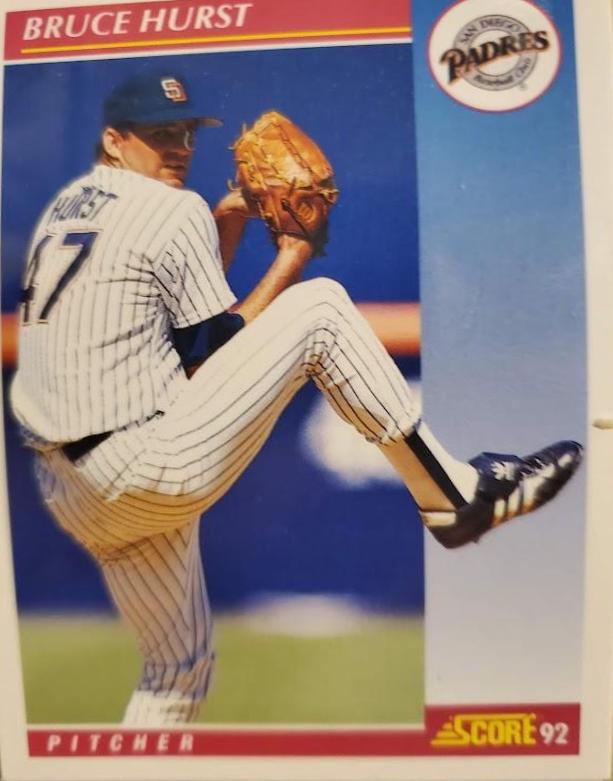 Bruce Hurst #111 Baseball Cards 1992 Score
