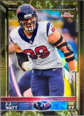 J.J. Watt [Camo Refractor] #75