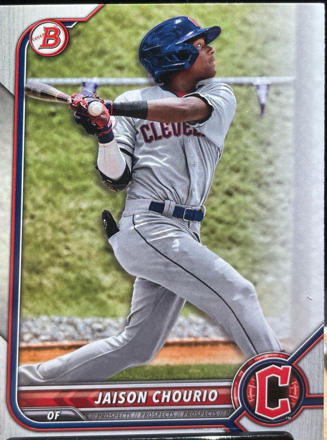 Jaison Chourio #BD-189 2022 Bowman Draft Baseball