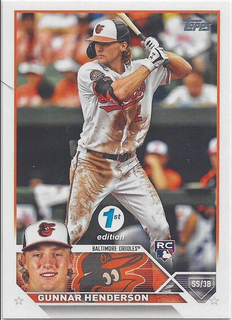 2023 Topps Gunnar Henderson [1st Edition] #206 card