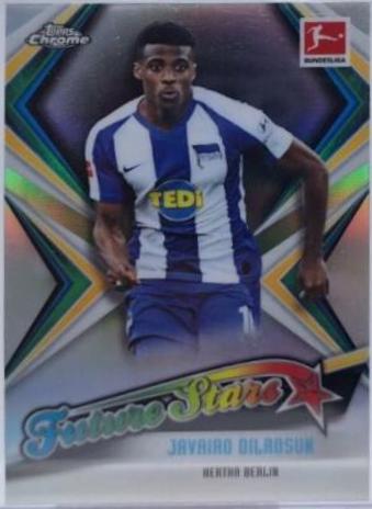 Javairo Dilrosun #FS-12 Soccer Cards 2019 Topps Chrome Bundesliga Future Stars