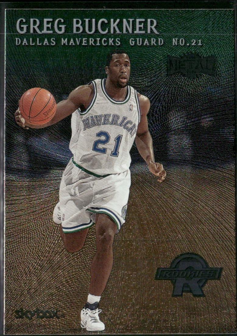 Greg Buckner #162 1999-00 Metal Basketball