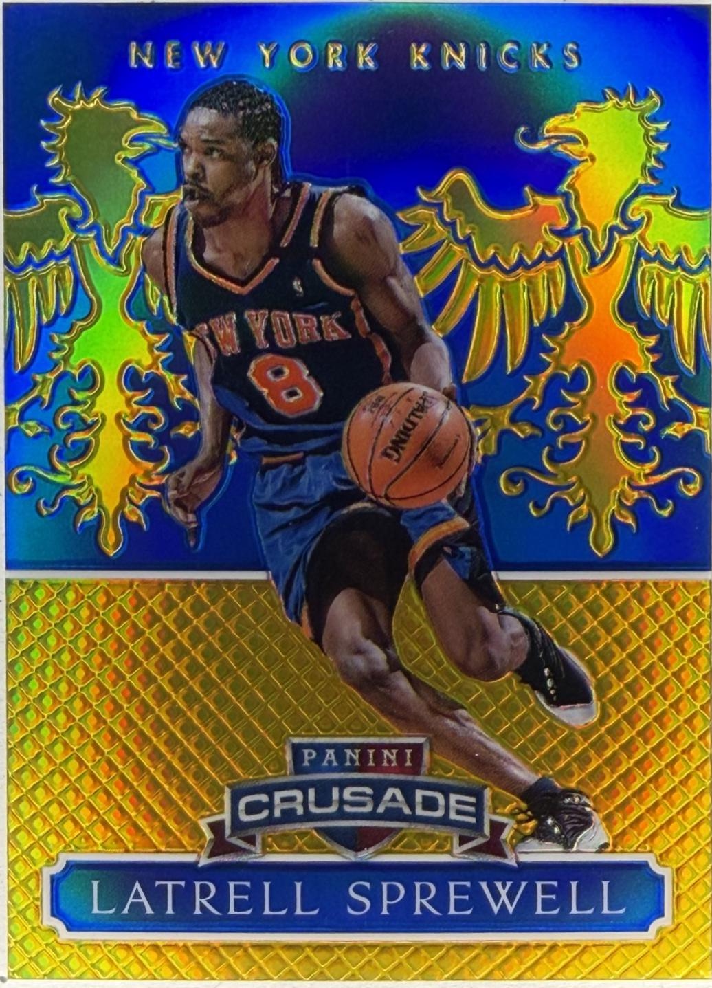 Latrell Sprewell #138 2014-15 Panini Excalibur Basketball Crusade
