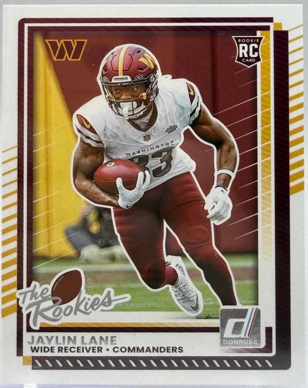Jaylin Lane #DRH-15 2025 Panini Donruss Rookies & Highlights Football