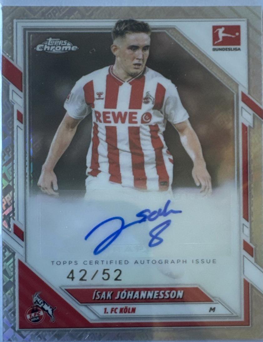 Isak Johannesson [ToppsFractor] #BA-IJ