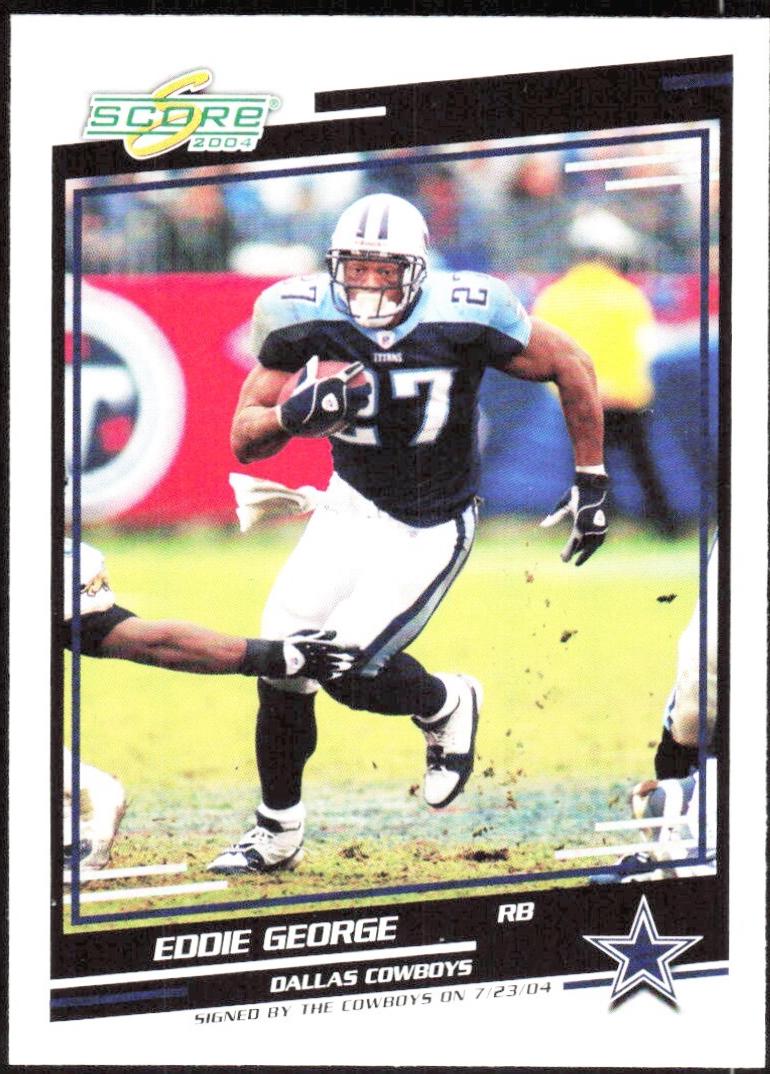 Eddie George #311 2004 Panini Score Football