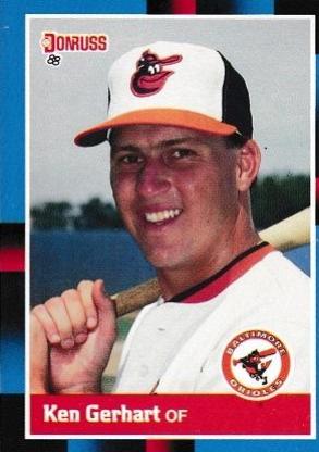 Ken Gerhart #213 Baseball Cards 1988 Donruss
