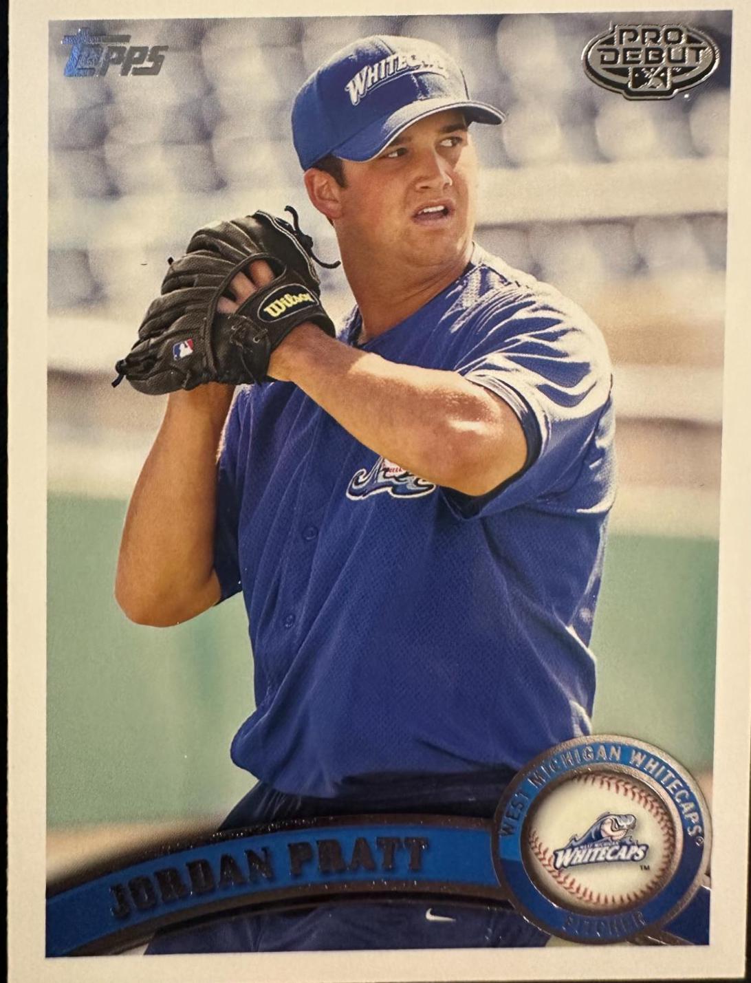 Jordan Pratt #49 Baseball Cards 2011 Topps Pro Debut