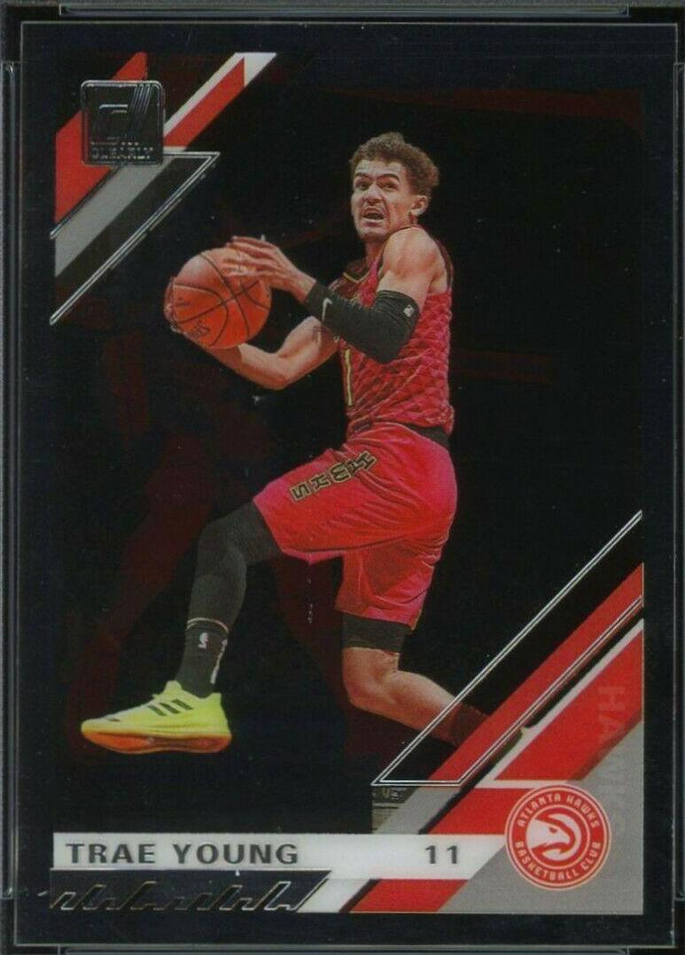 Trae Young #1 Basketball Cards 2019 Panini Clearly Donruss