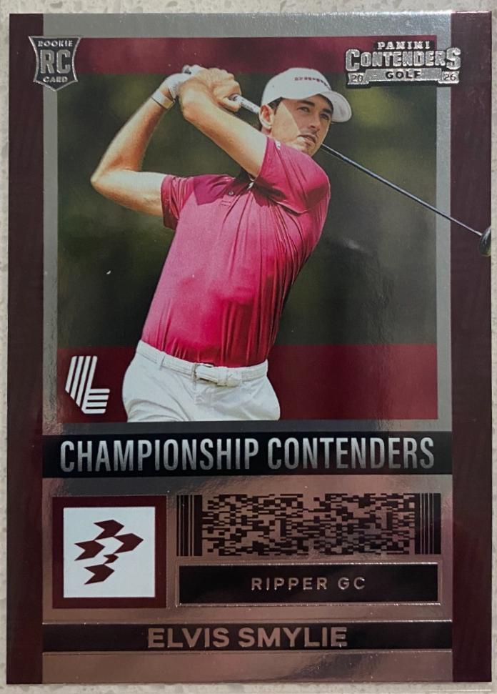 Elvis Smylie #8 2026 Panini Contenders LIV Championship Golf