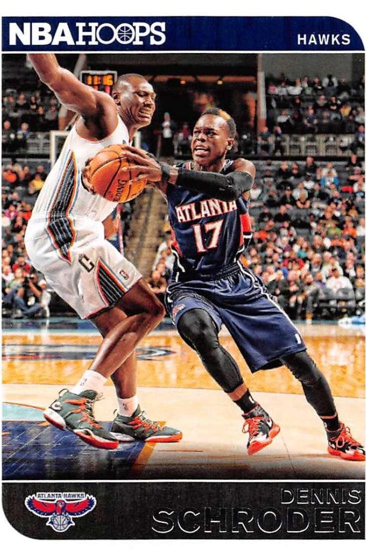 Dennis Schroder #11 Basketball Cards 2014 Panini Hoops