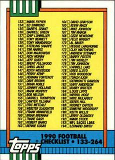 Checklist 133-264