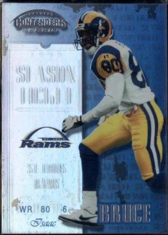 Isaac Bruce #65 Football Cards 1999 Playoff Contenders Ssd