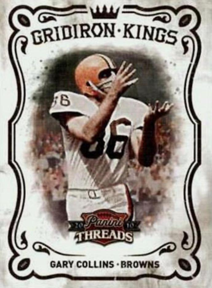 Gary Collins #34 2010 Panini Threads Gridiron Kings Football