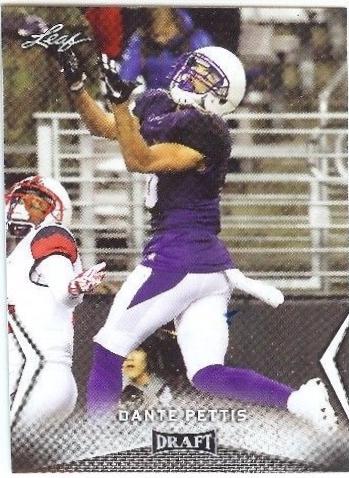 Dante Pettis #15 Football Cards 2018 Leaf Draft