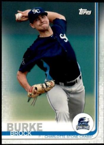Brock Burke #2 Baseball Cards 2019 Topps Pro Debut