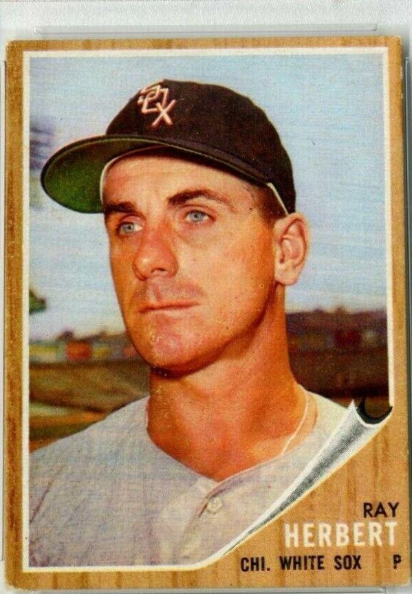 Ray Herbert #8 Baseball Cards 1962 Venezuela Topps