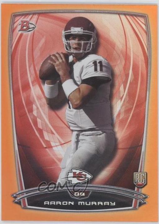 Aaron Murray [Rainbow Foil Orange] #90