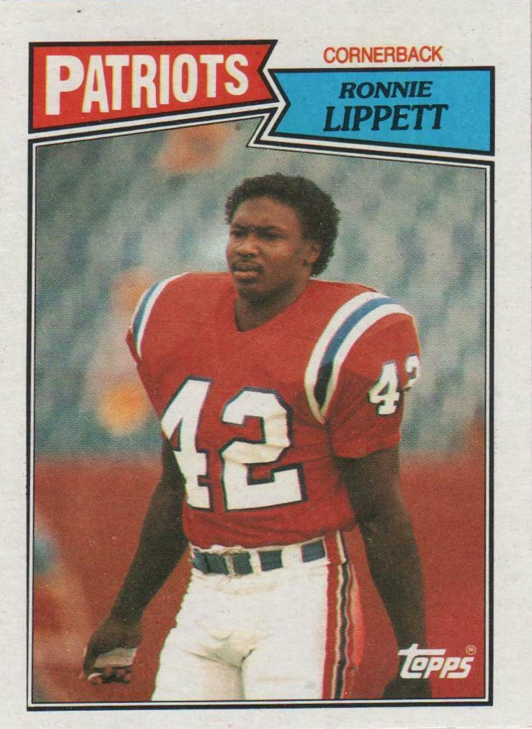 Ronnie Lippett #109 Football Cards 1987 Topps