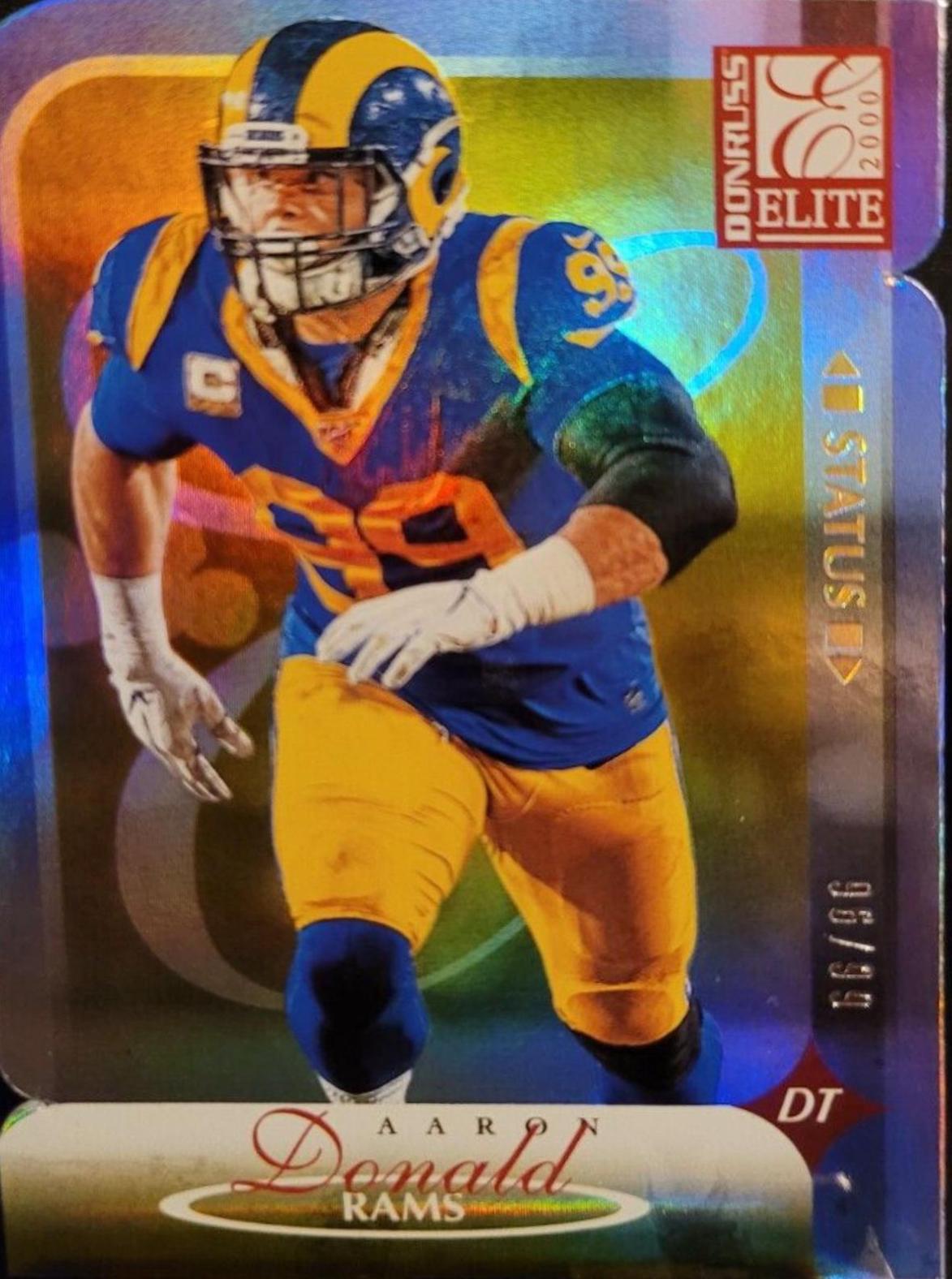 Aaron Donald [Status Die Cut] #91