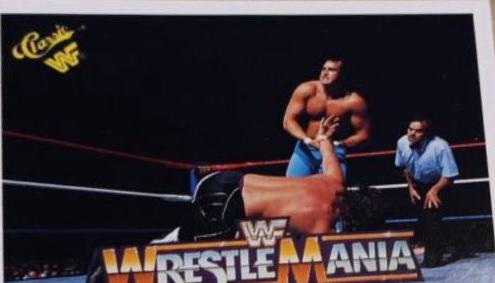 Honky Tonk Man, Jake 'The Snake' Roberts #24 Wrestling Cards 1990 Classic WWF The History of Wrestlemania