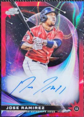 Jose Ramirez [Red Flare] #SGA-JR