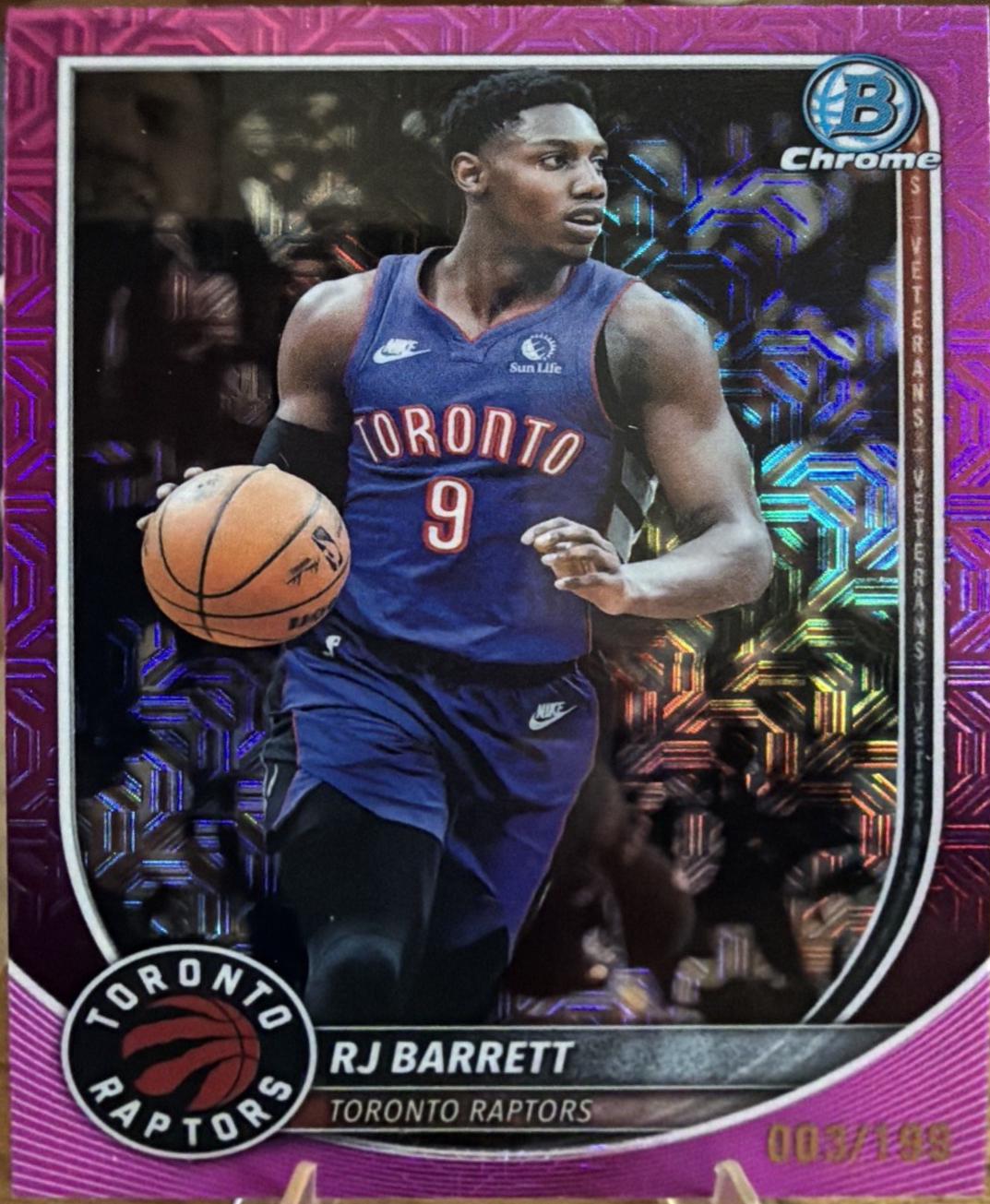 RJ Barrett [Fuchsia Refractor] #BCV-156