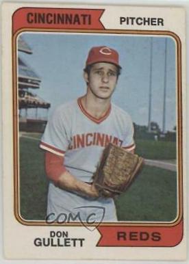 Don Gullett #385 1974 O-Pee-Chee Baseball