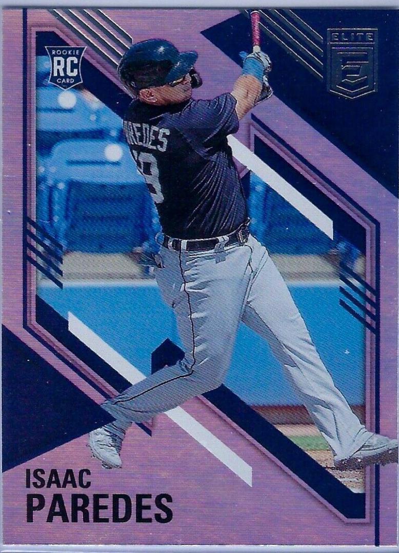 Isaac Paredes #29 Baseball Cards 2021 Panini Chronicles Elite