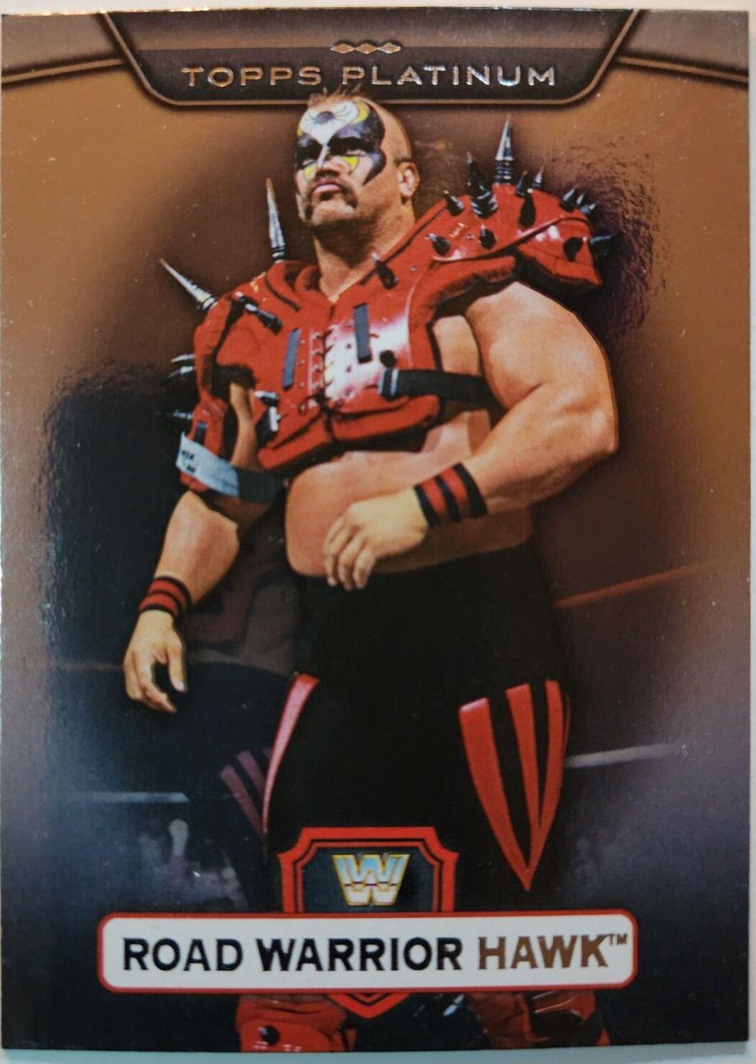 Road Warrior Hawk #36 Wrestling Cards 2010 Topps Platinum WWE