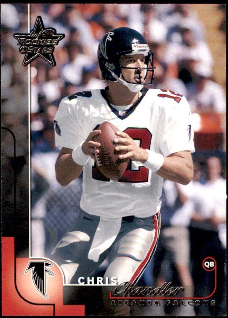 Chris Chandler #5 Football Cards 2000 Leaf Rookies & Stars