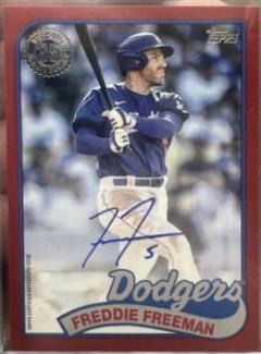 Freddie Freeman [Red] #89BA-FF