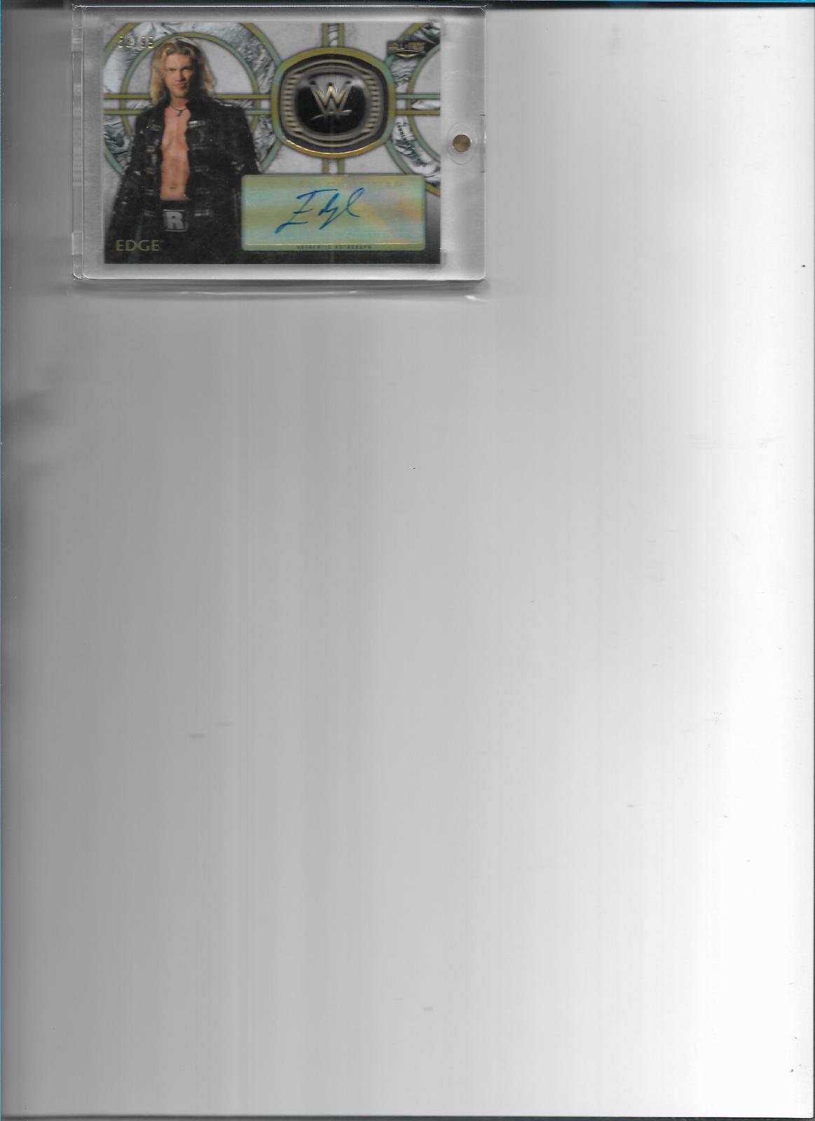 Edge #A-ED Wrestling Cards 2018 Topps Legends of WWE Autographs