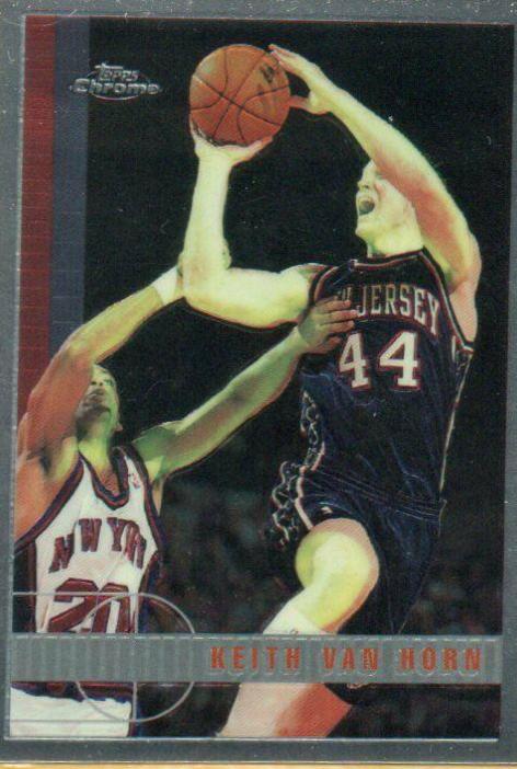 Keith Van Horn #118 Basketball Cards 1997 Topps Chrome