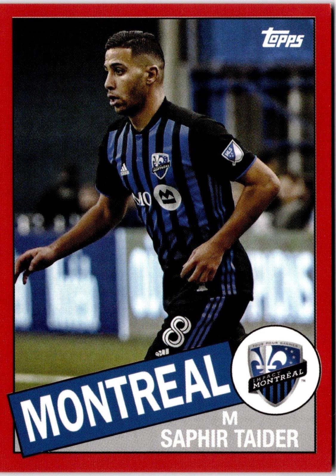Saphir Taider #TT-18 Soccer Cards 2020 Topps MLS Throwback