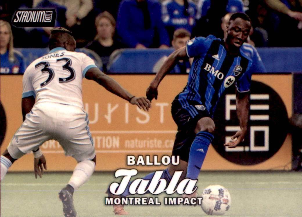 Ballou Tabla #61 Soccer Cards 2017 Stadium Club MLS