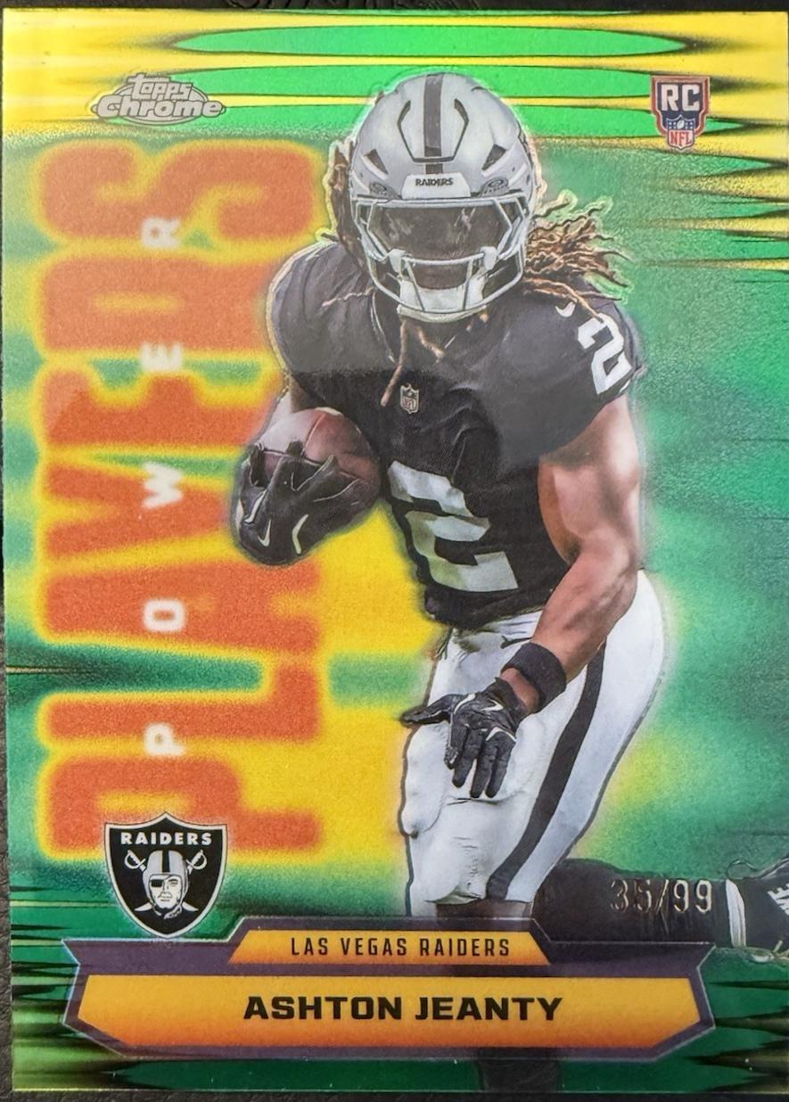 Ashton Jeanty [Green Refractor] #PP-14