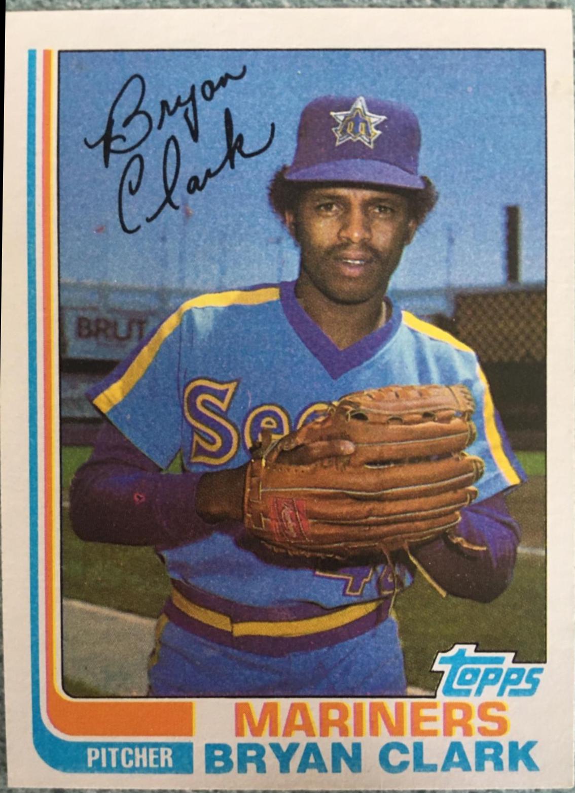 1982 Topps Bryan Clark #632 card