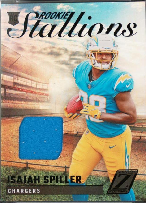 Isaiah Spiller #RS-IS Football Cards 2022 Panini Zenith Rookie Stallions