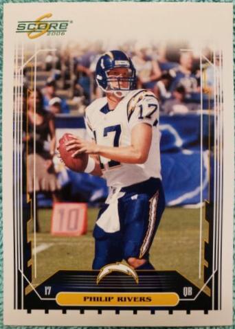 Philip Rivers #229 2006 Panini Score Football