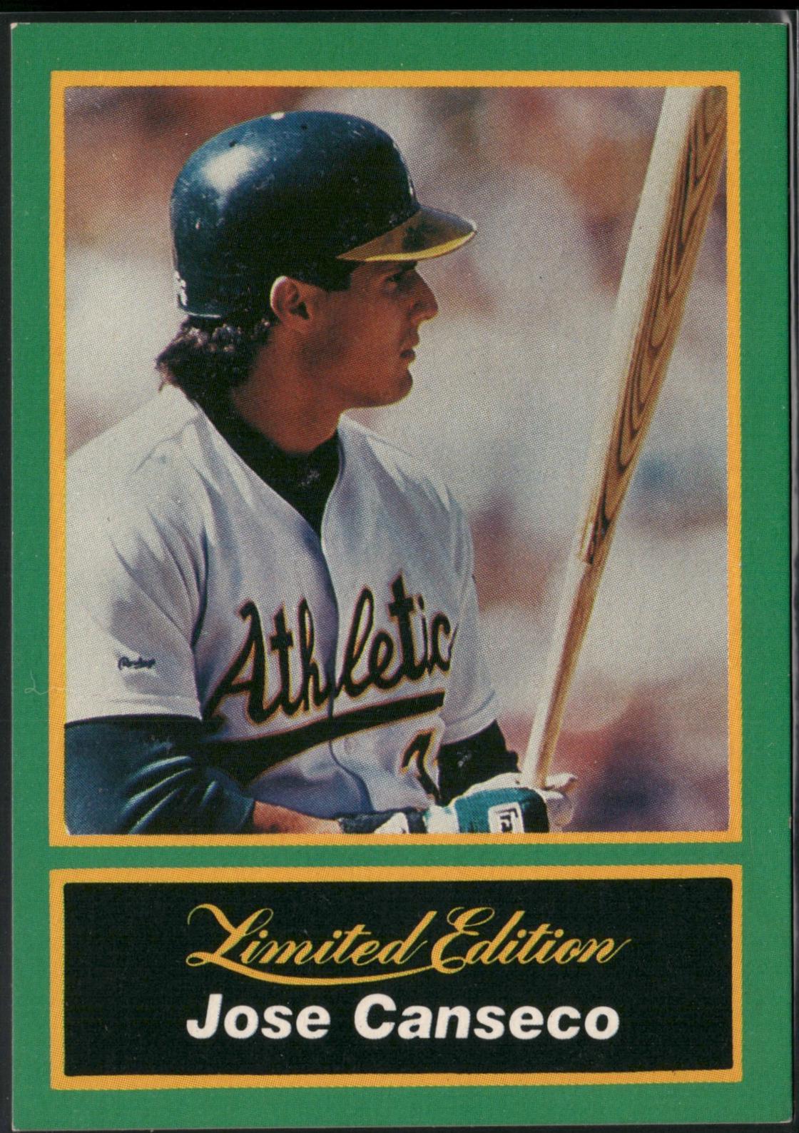 Jose Canseco #16 1989 Cmc Jose Canseco Baseball