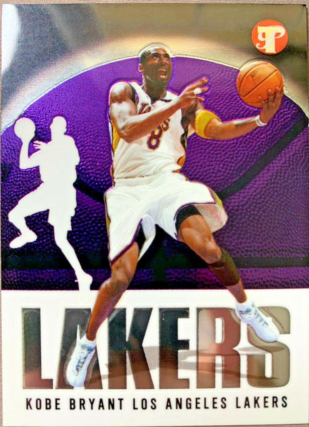 Kobe Bryant #8 Basketball Cards 2003 Topps Pristine