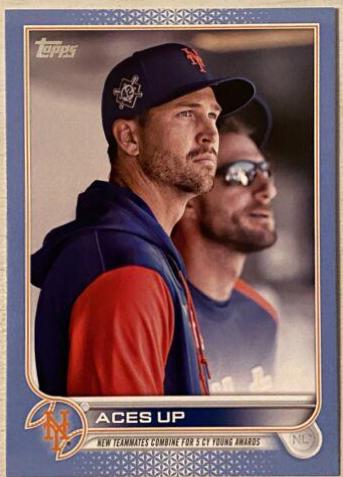 Max Scherzer / Jacob deGrom [Father's Day Blue] #US288