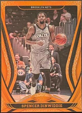 Spencer Dinwiddie #1 Basketball Cards 2020 Panini Certified