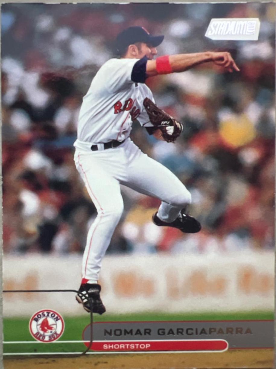 Nomar Garciaparra #24 Baseball Cards 2001 Stadium Club
