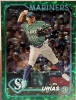 Luis Urias [Green Foil] (2024 Topps)