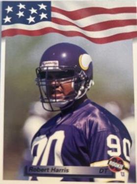 Robert Harris #23 Football Cards 1992 All World