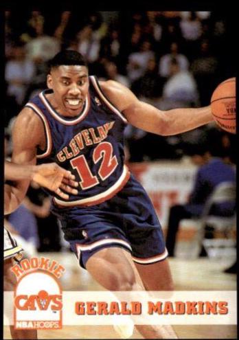 Gerald Madkins #317 Basketball Cards 1993 Hoops